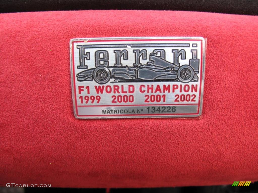 2004 Ferrari 360 Challenge Stradale F1 Marks and Logos Photo #43306847