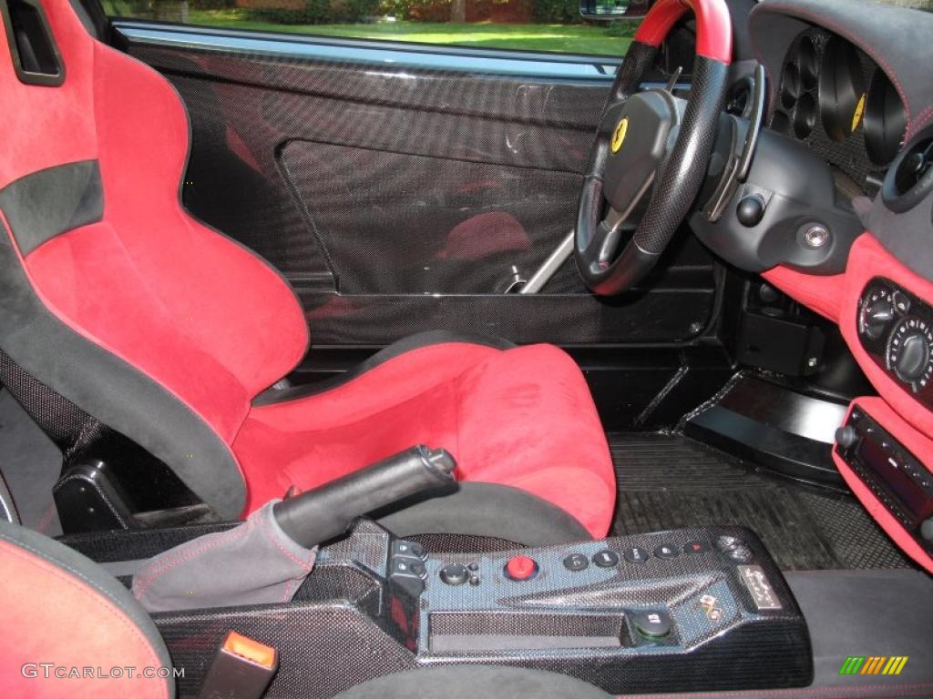 Red/Black Interior 2004 Ferrari 360 Challenge Stradale F1 Photo #43306879