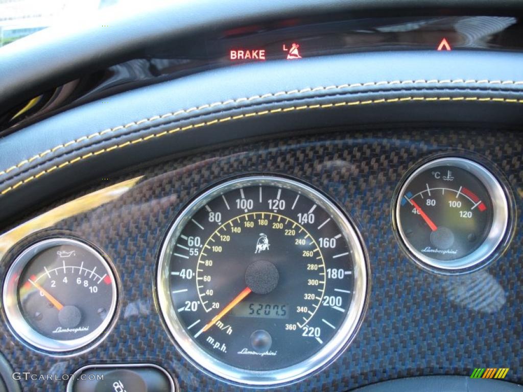 2001 Lamborghini Diablo 6.0 Gauges Photos