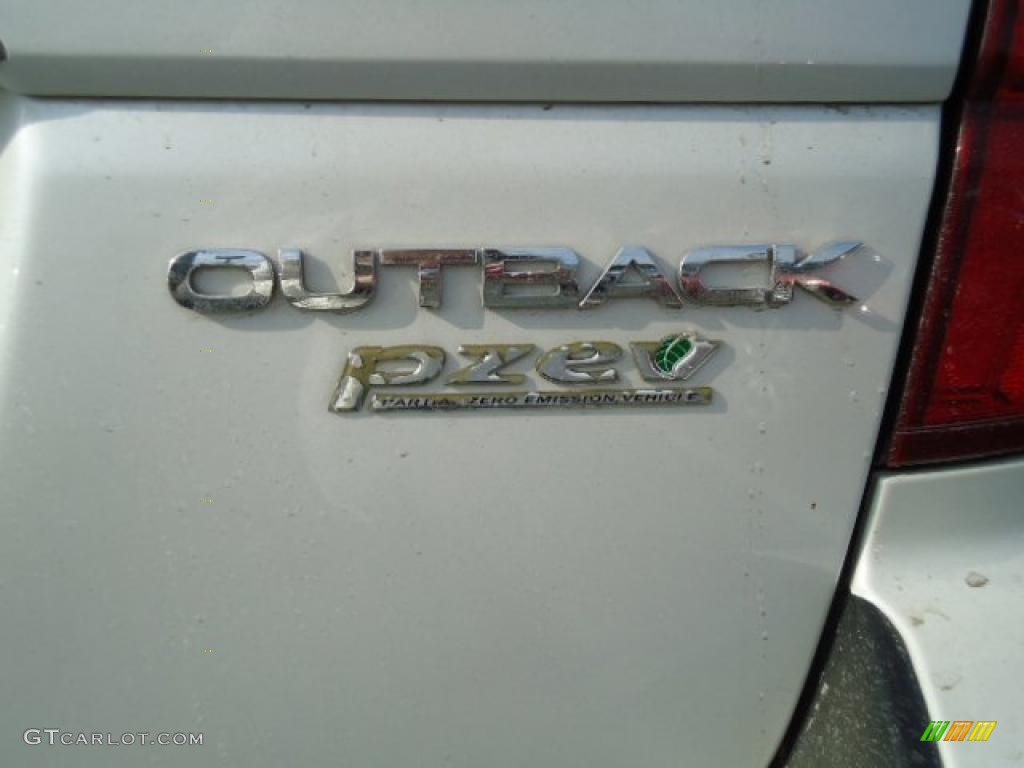 2008 Outback 2.5i Limited Wagon - Satin White Pearl / Warm Ivory photo #6