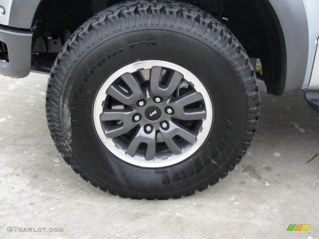2011 Ford F150 SVT Raptor SuperCrew 4x4 Wheel Photo #43309619