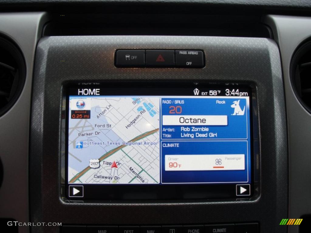 2011 Ford F150 SVT Raptor SuperCrew 4x4 Navigation Photo #43309947