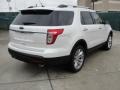 2011 White Suede Ford Explorer XLT  photo #3