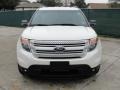 2011 White Suede Ford Explorer XLT  photo #8