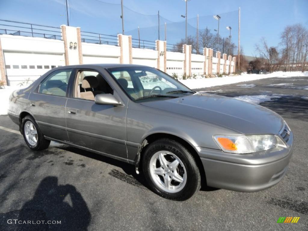 2001 Camry LE - Antique Sage Pearl / Gray photo #8