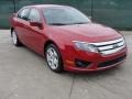 2011 Red Candy Metallic Ford Fusion SE  photo #1