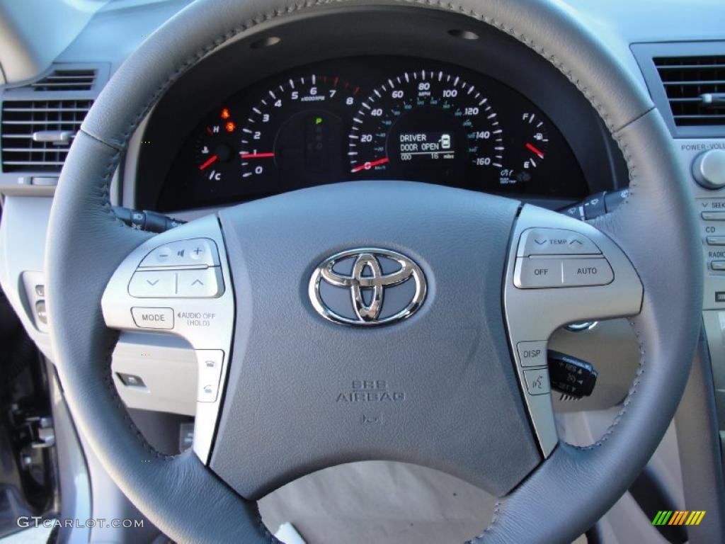 2011 Camry XLE V6 - Magnetic Gray Metallic / Ash photo #31