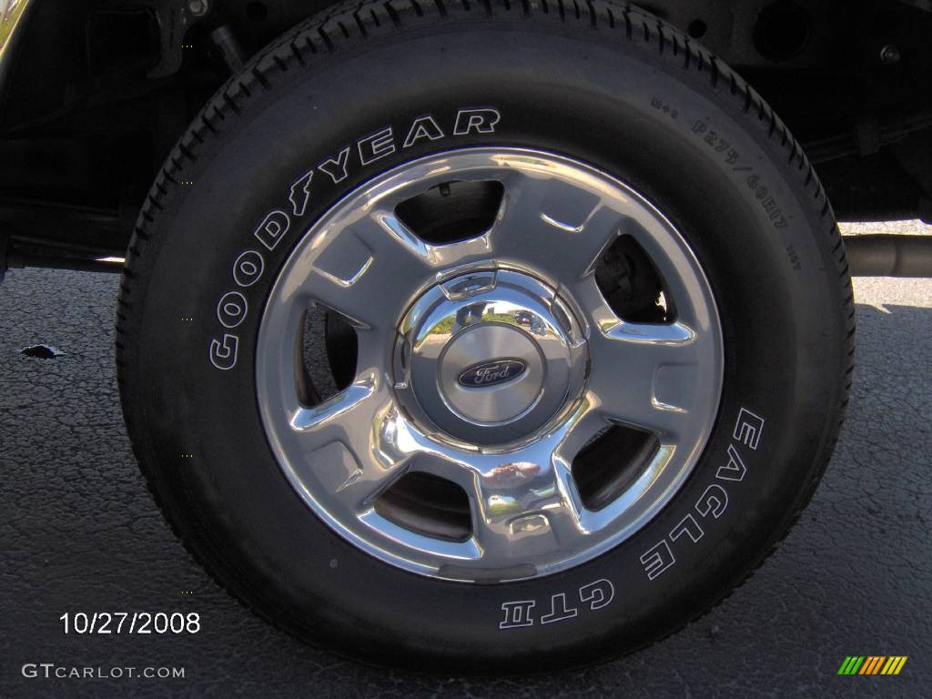 2004 F150 XLT SuperCrew - Dark Shadow Grey Metallic / Dark Flint photo #8