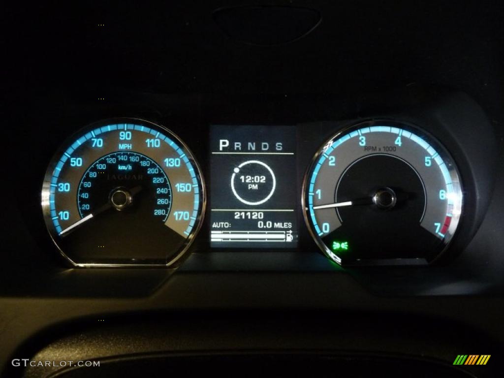 2009 Jaguar XF Supercharged Gauges Photo #43320395