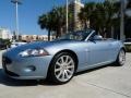  2008 XK XK8 Convertible Frost Blue Metallic