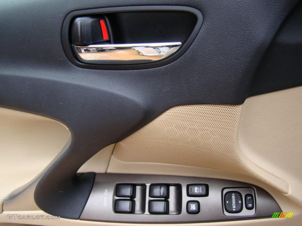 2008 IS 250 - Starfire White Pearl / Cashmere Beige photo #23