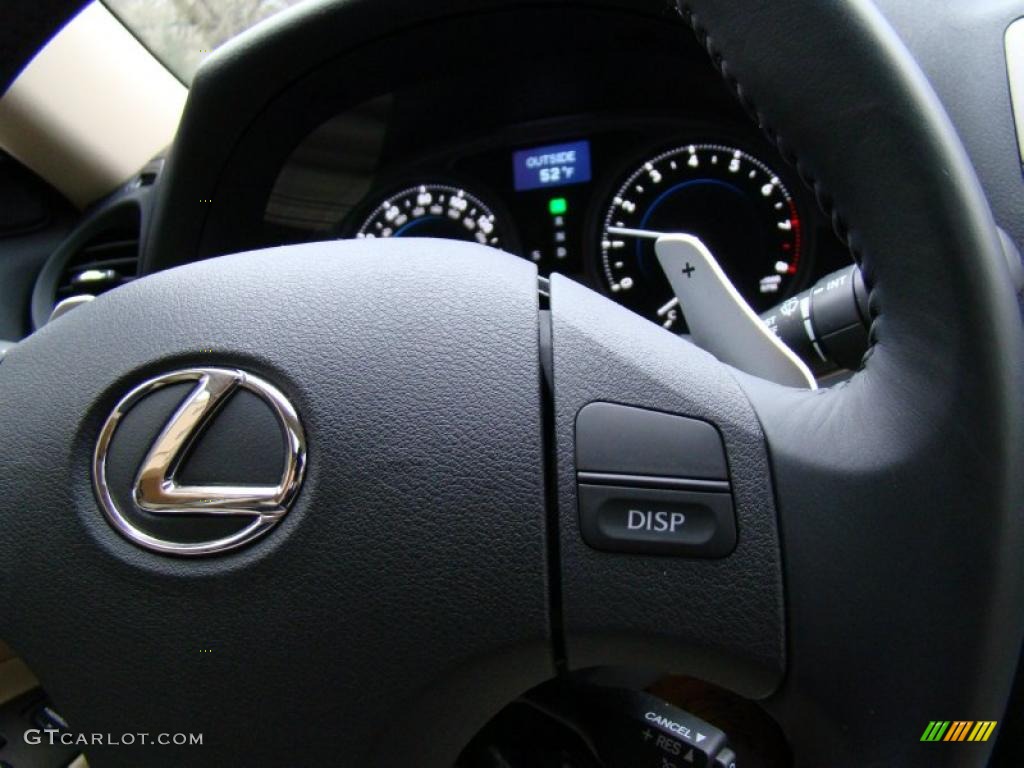 2008 IS 250 - Starfire White Pearl / Cashmere Beige photo #27