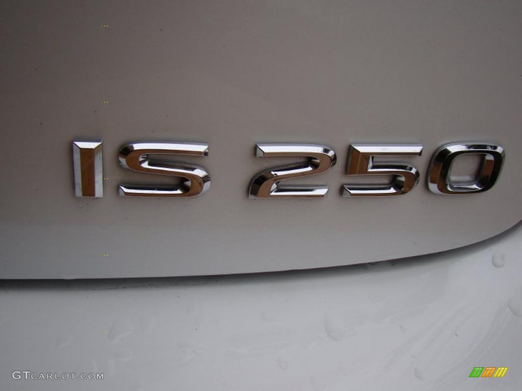 2008 IS 250 - Starfire White Pearl / Cashmere Beige photo #38