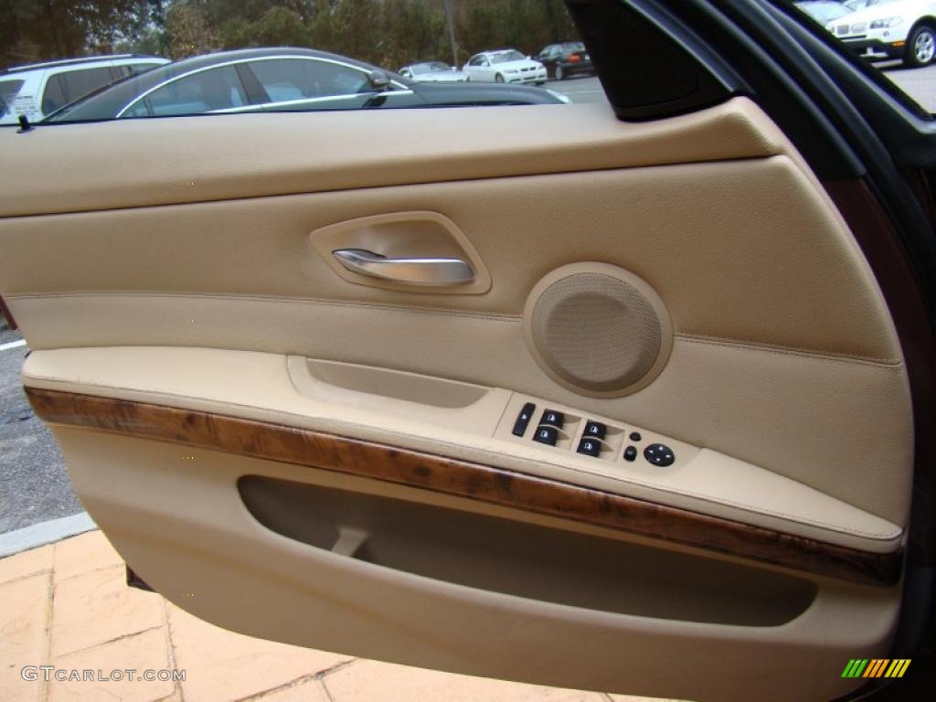 2006 BMW 3 Series 325i Sedan Beige Door Panel Photo #43321983