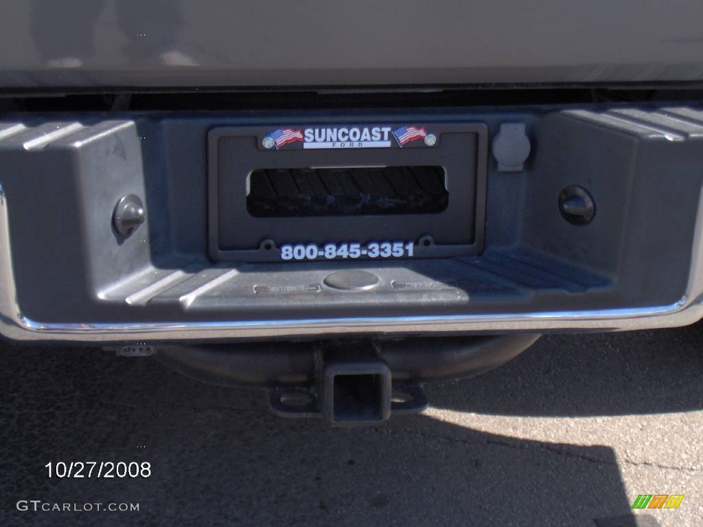 2004 F150 XLT SuperCrew - Dark Shadow Grey Metallic / Dark Flint photo #12