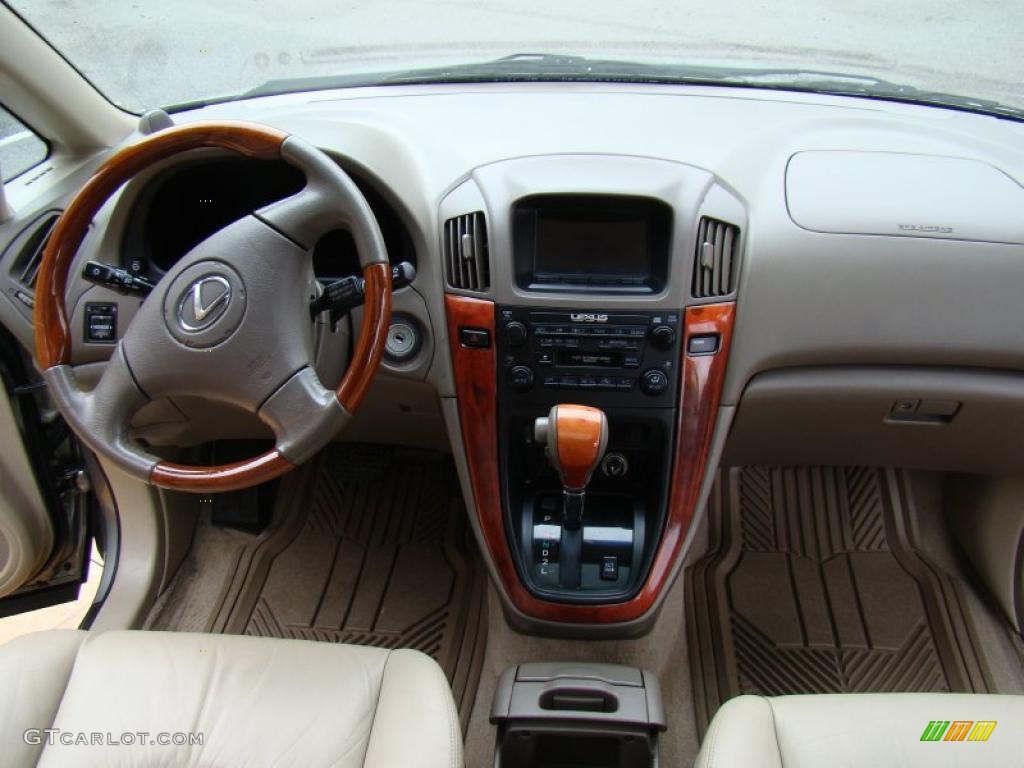 2002 Lexus RX 300 Ivory Dashboard Photo #43322319