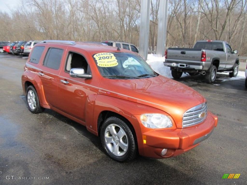 Sunburst Orange II Metallic 2007 Chevrolet HHR LT Exterior Photo #43322711