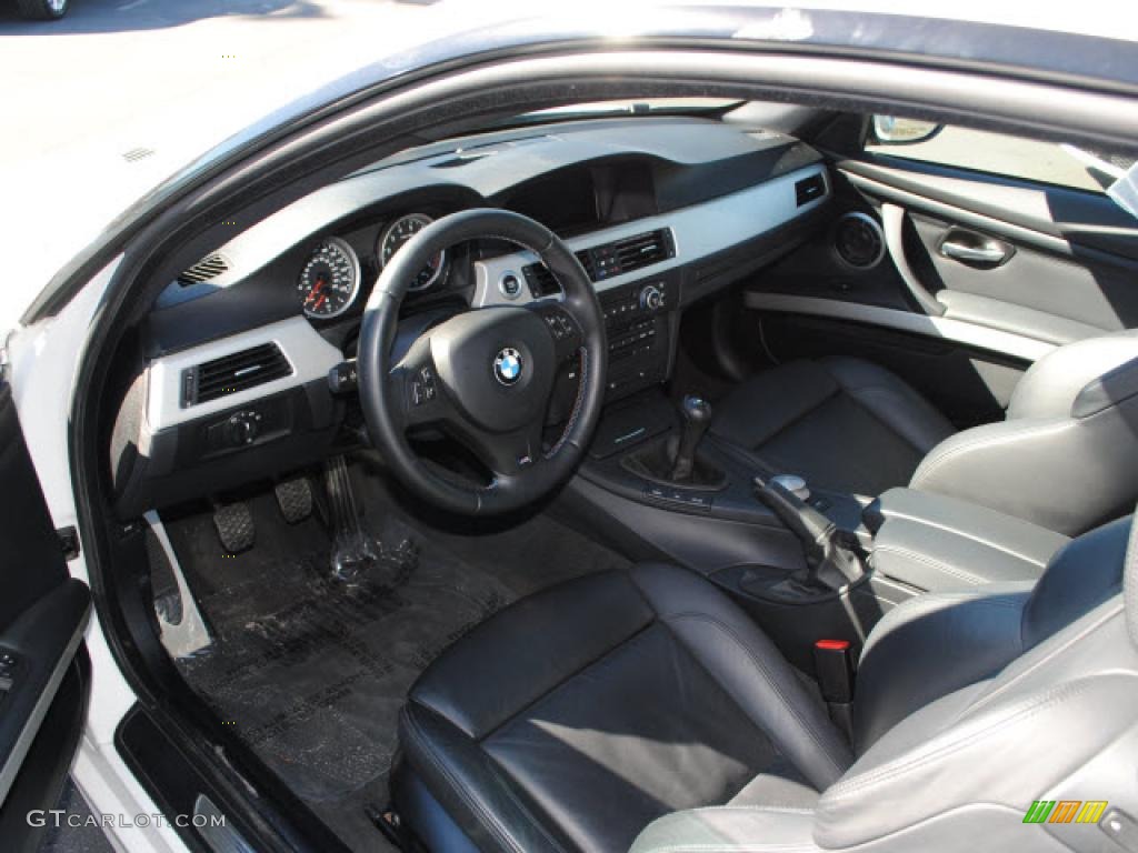 Black Interior 2008 BMW M3 Coupe Photo #43323239