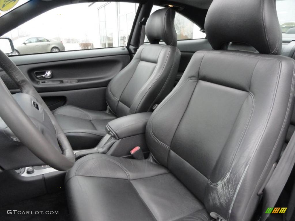 Black Interior 2002 Volvo C70 HT Coupe Photo #43323836