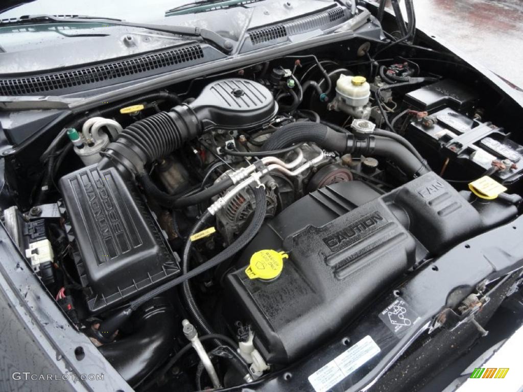 2000 Dodge Dakota Sport Extended Cab Engine Photos