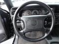 Mist Gray 2000 Dodge Dakota Sport Extended Cab Steering Wheel