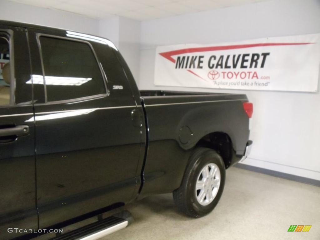 2010 Tundra SR5 Double Cab - Black / Sand Beige photo #7