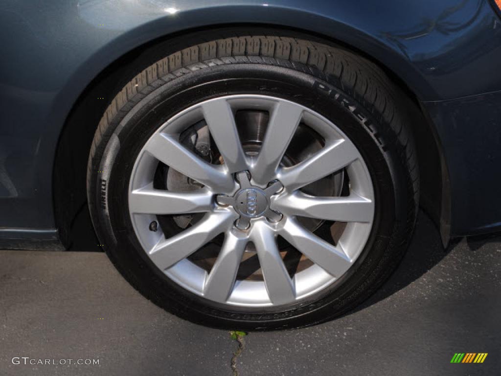 2009 A4 2.0T Sedan - Meteor Grey Pearl Effect / Black photo #2