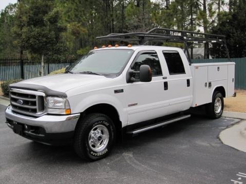 2004 Ford F250 Super Duty Lariat Crew Cab 4x4 Chassis Data, Info and Specs