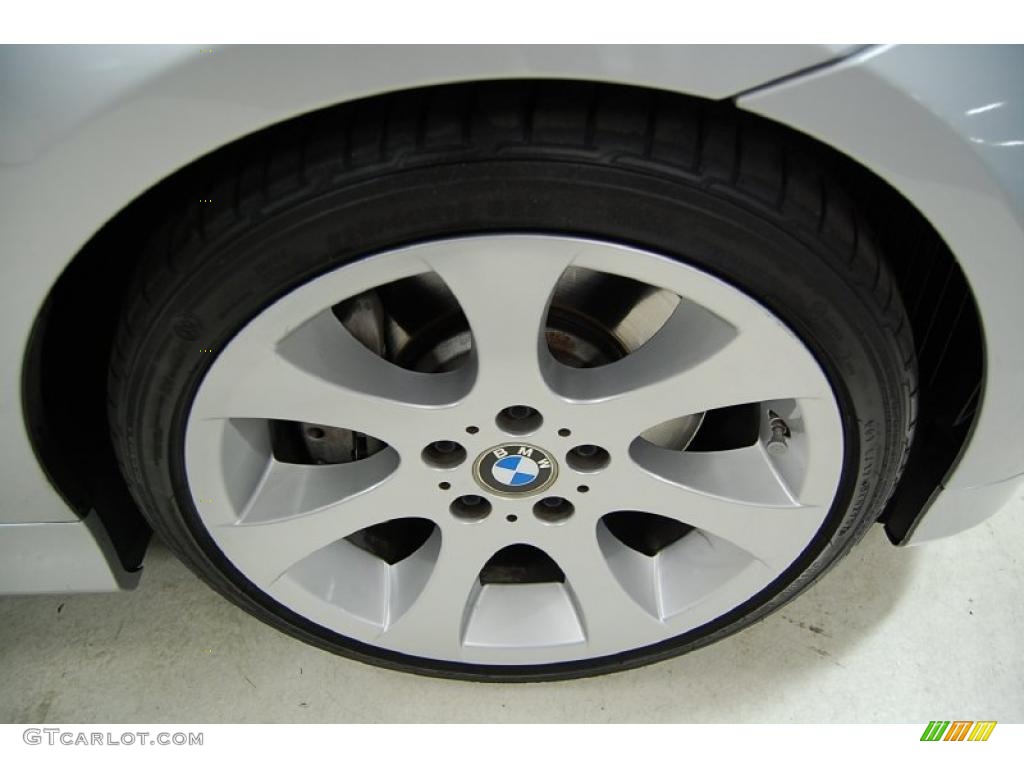 2008 3 Series 335i Sedan - Titanium Silver Metallic / Gray photo #3