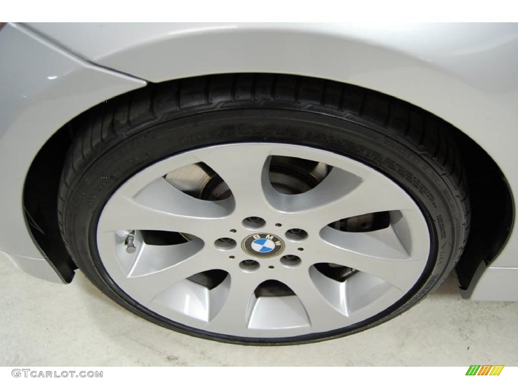2008 3 Series 335i Sedan - Titanium Silver Metallic / Gray photo #10