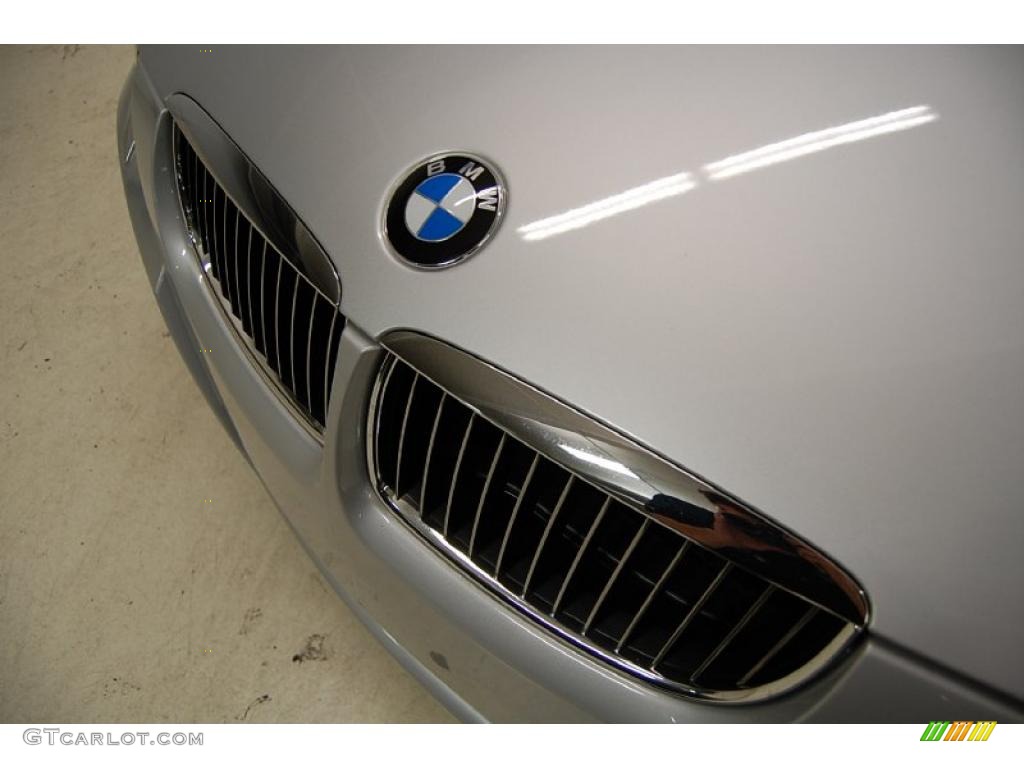 2008 3 Series 335i Sedan - Titanium Silver Metallic / Gray photo #12