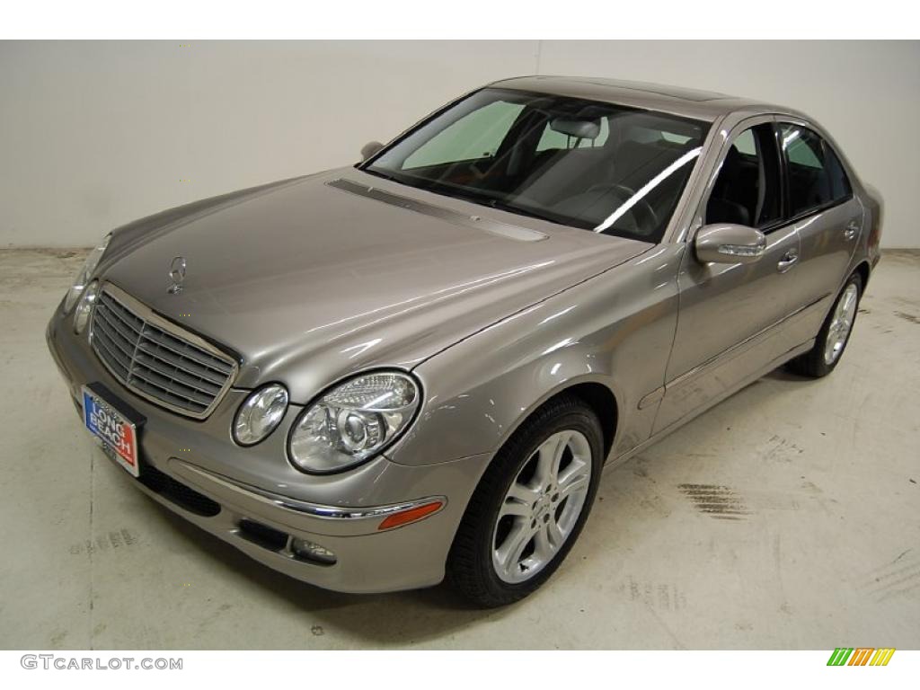 2006 E 350 Sedan - Pewter Metallic / Charcoal photo #10