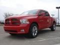  2011 Ram 1500 Sport Crew Cab 4x4 Flame Red