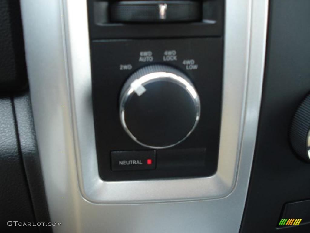 2011 Dodge Ram 1500 Sport Crew Cab 4x4 Controls Photo #43327995