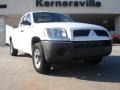 2008 Arctic White Mitsubishi Raider LS Extended Cab  photo #1