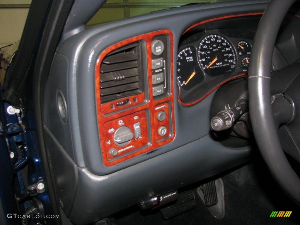 2002 Silverado 1500 LT Extended Cab 4x4 - Indigo Blue Metallic / Graphite Gray photo #22