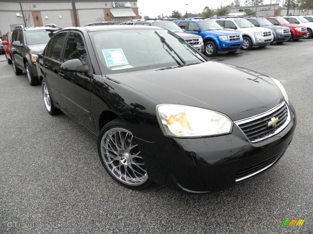 2006 Malibu LT V6 Sedan - Black / Ebony Black photo #1