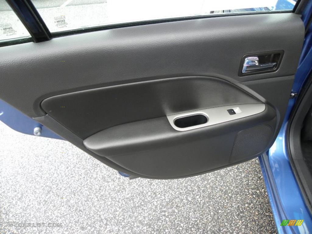 2010 Fusion SEL V6 - Sport Blue Metallic / Charcoal Black photo #8