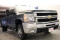 Blue Granite Metallic 2007 Chevrolet Silverado 3500HD LTZ Crew Cab 4x4 Dually