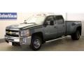 Blue Granite Metallic - Silverado 3500HD LTZ Crew Cab 4x4 Dually Photo No. 2