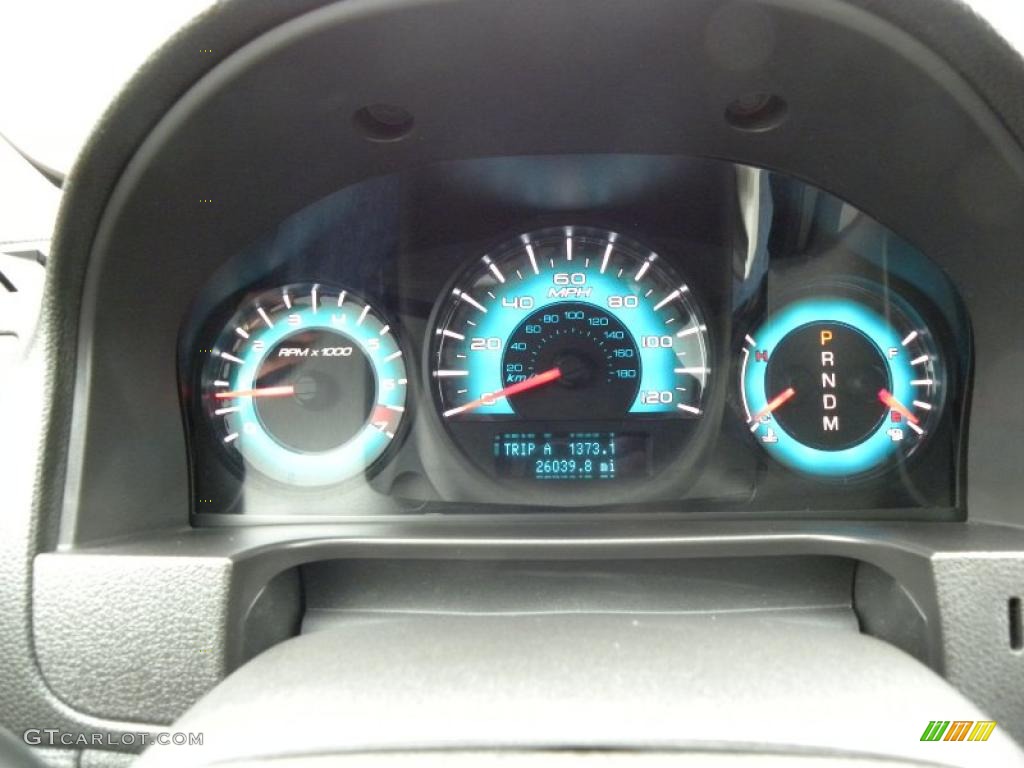 2010 Fusion SEL V6 - Sport Blue Metallic / Charcoal Black photo #24