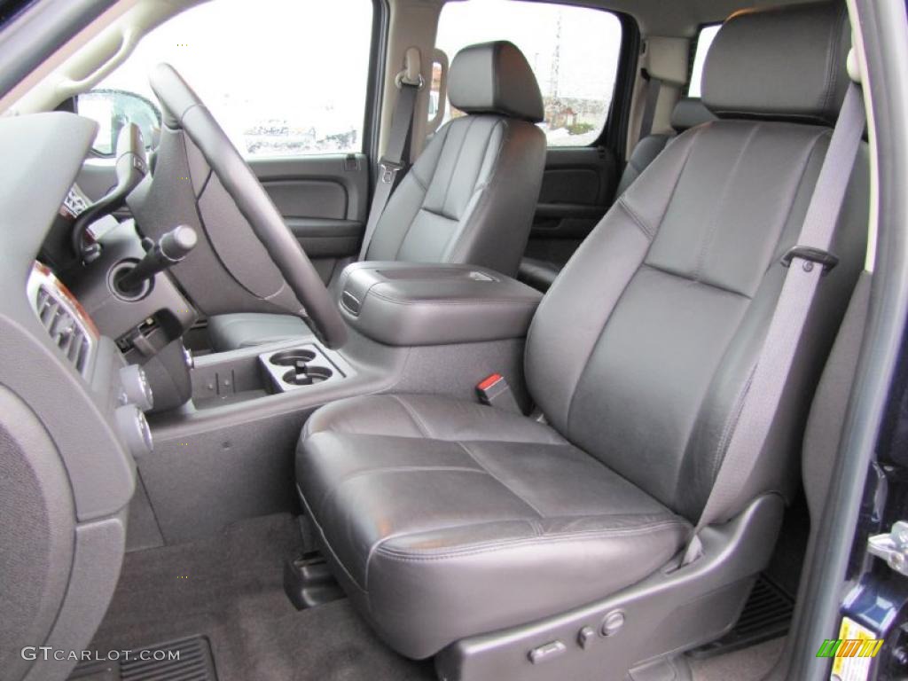 2009 Silverado 1500 LTZ Crew Cab 4x4 - Imperial Blue Metallic / Ebony photo #4