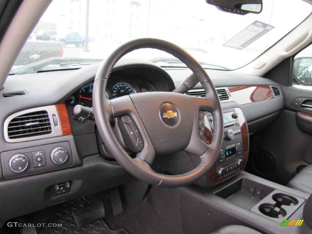 2009 Silverado 1500 LTZ Crew Cab 4x4 - Imperial Blue Metallic / Ebony photo #8