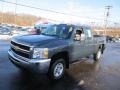 2009 Black Granite Metallic Chevrolet Silverado 2500HD LS Extended Cab 4x4  photo #5