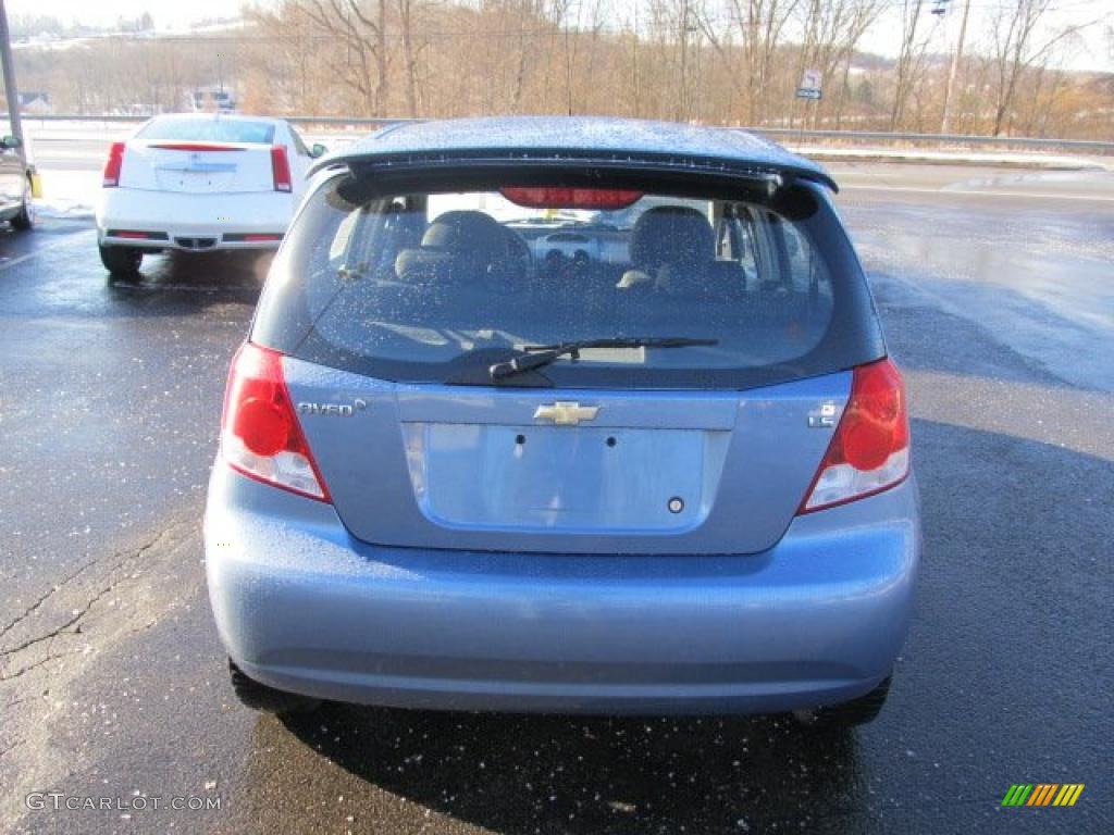 2008 Aveo Aveo5 LS - Icelandic Blue Metallic / Charcoal photo #8