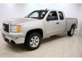 2009 Silver Birch Metallic GMC Sierra 1500 SLE Extended Cab 4x4  photo #3