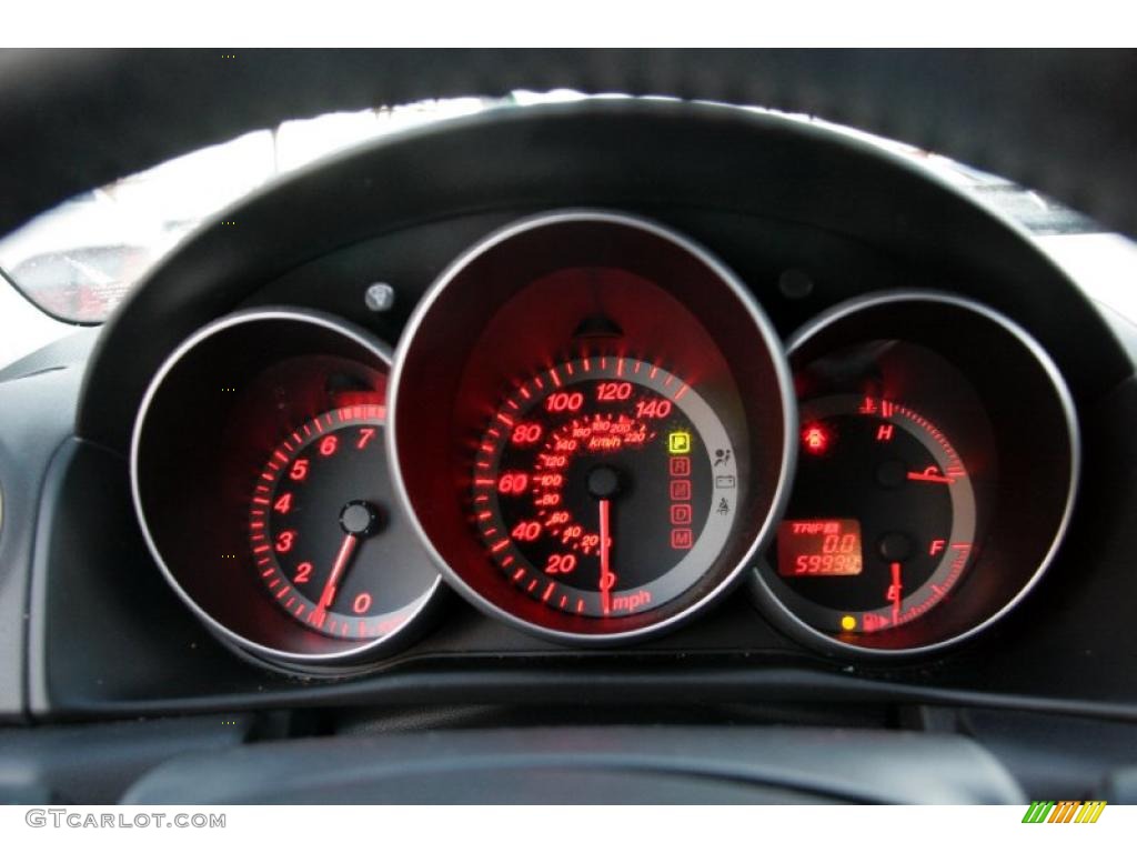 2004 Mazda MAZDA3 s Hatchback Gauges Photo #43336972