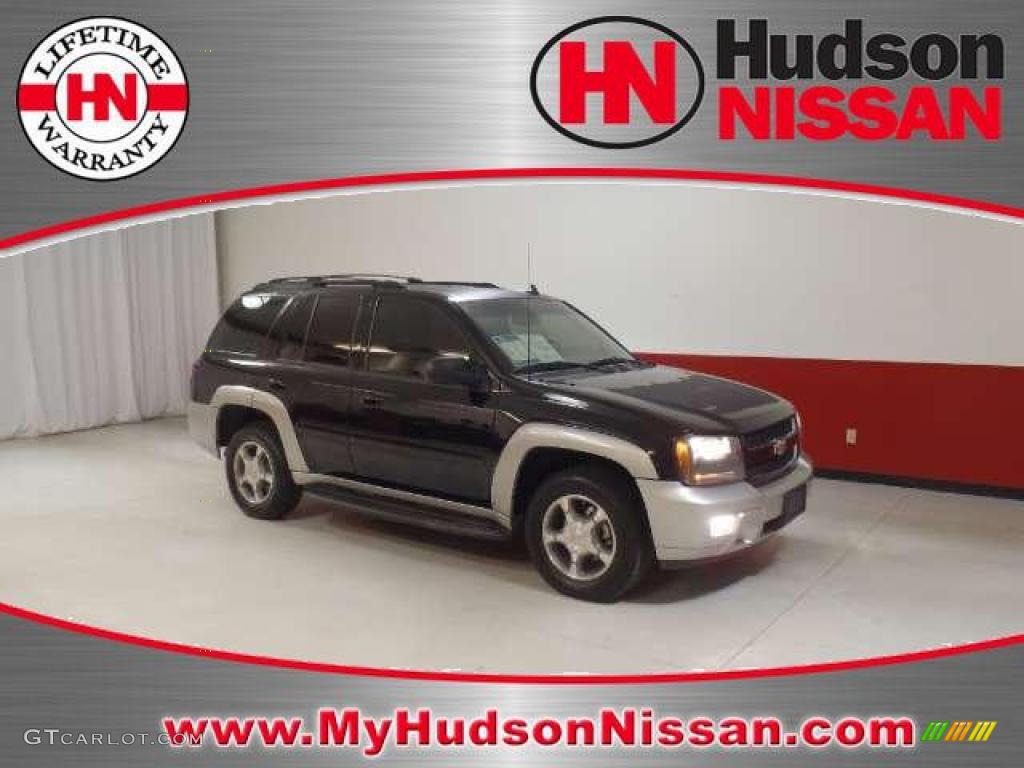 2008 TrailBlazer LT - Black / Light Gray photo #1