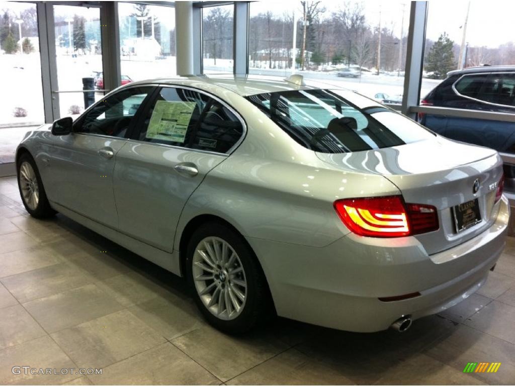 Titanium Silver Metallic 2011 BMW 5 Series 535i xDrive Sedan Exterior Photo #43341643