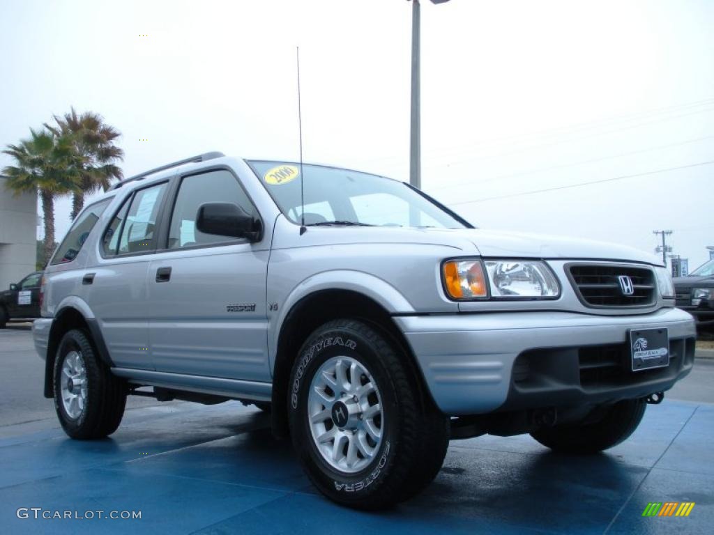 Bright Silver Metallic 2000 Honda Passport EX Exterior Photo #43341647